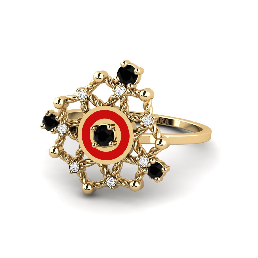 Black Sapphire Ring Sanyang