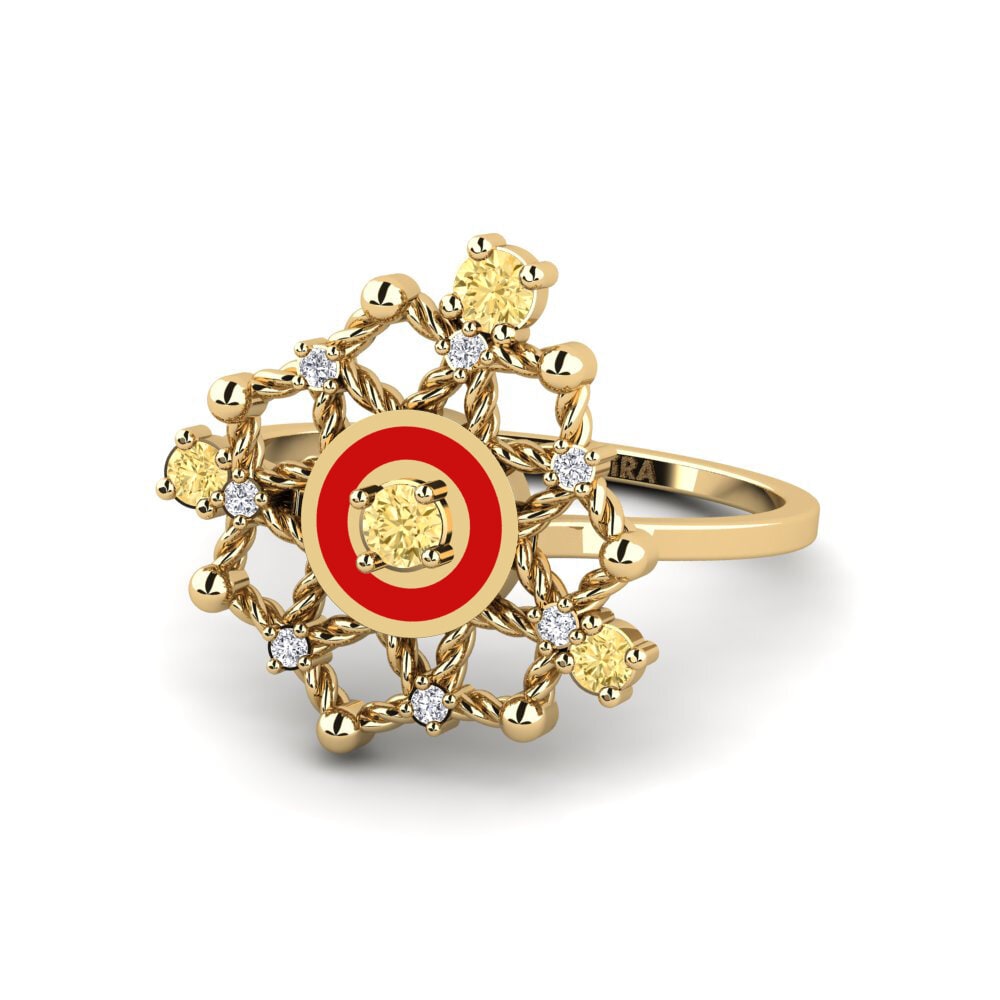 Yellow Diamond Ring Sanyang