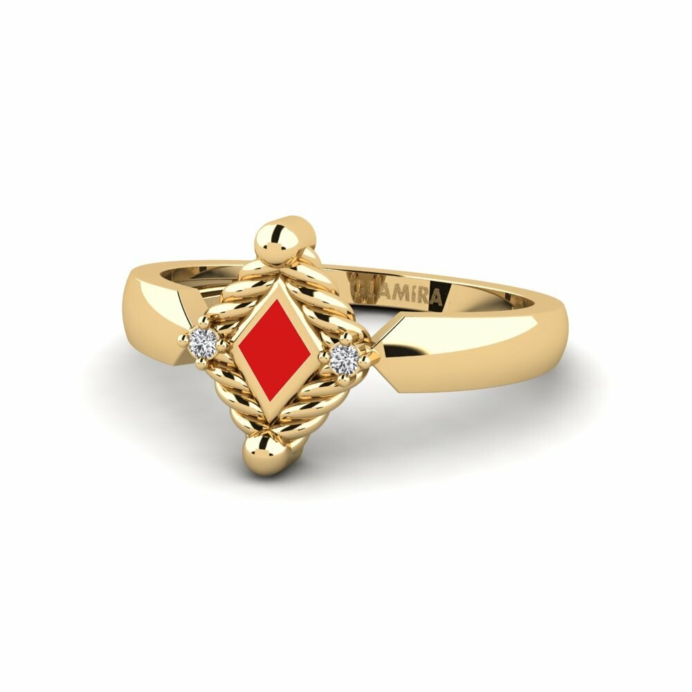 Bagues Or Jaune 18k Pinky
