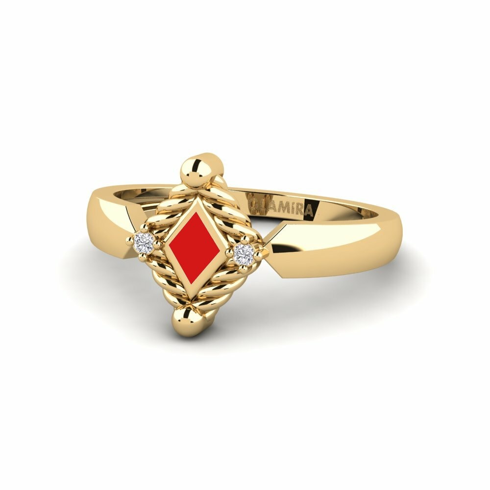 Bagues Diamant De Synthèse Pinky