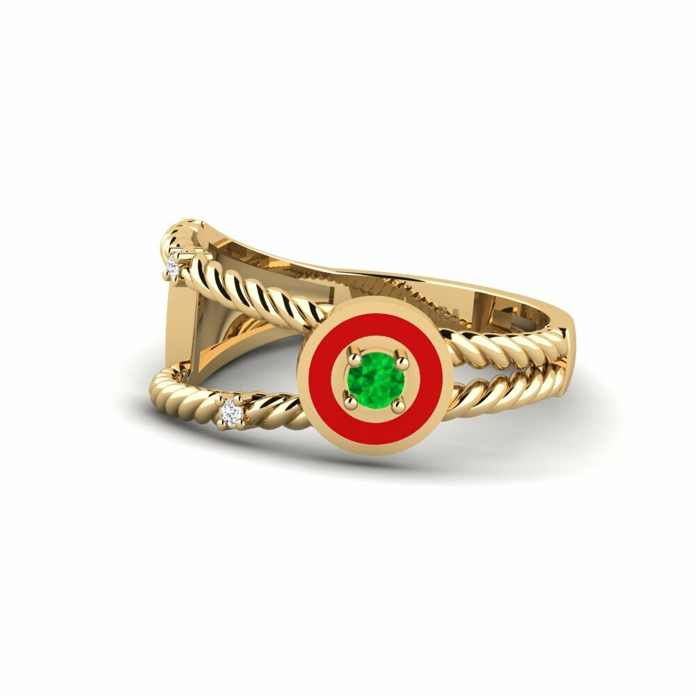 Émeraude Bague Yambio