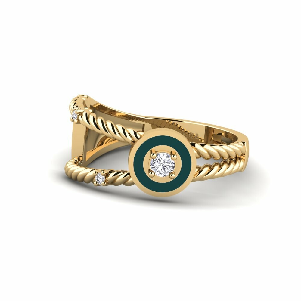 Diamant De Synthèse Bague Yambio