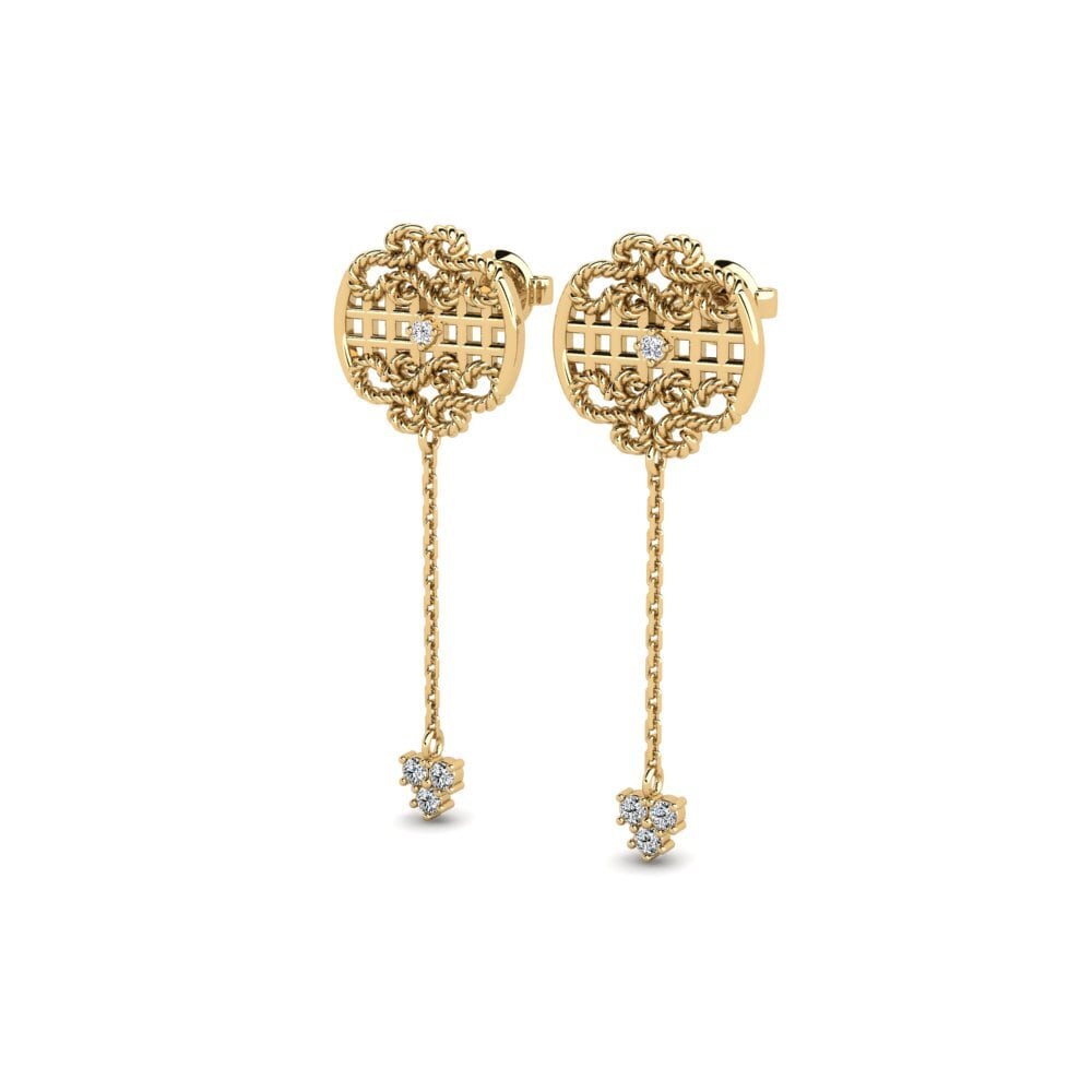 diamond-zirconia Women's ต่างหู Alaotra