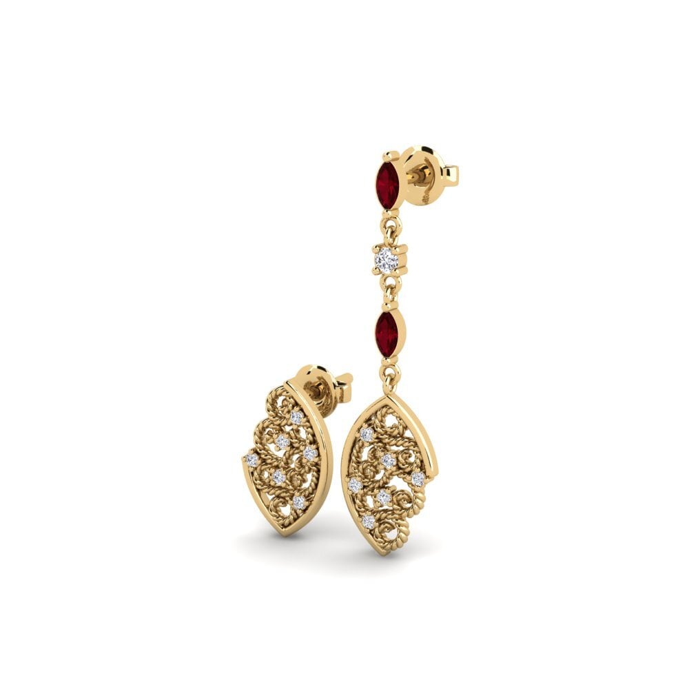 ruby-zirconia Women's ต่างหู Apsaros - SET