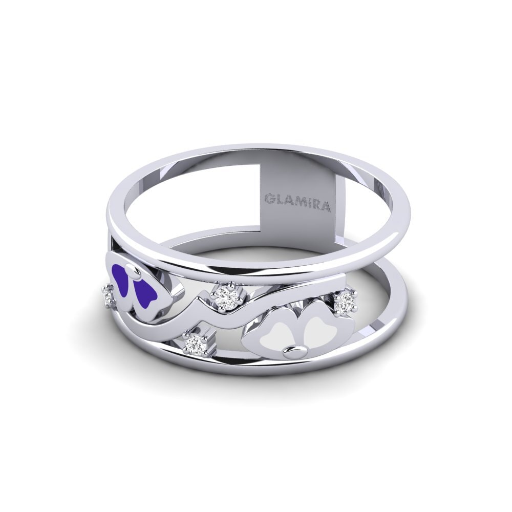 diamante-safira Anel Contributor