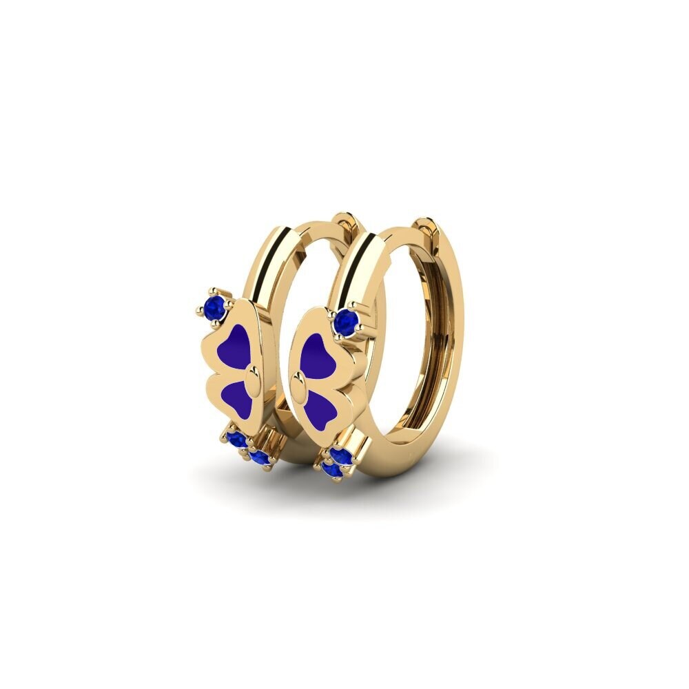 18ct Yellow Gold Women's Earring Corespond