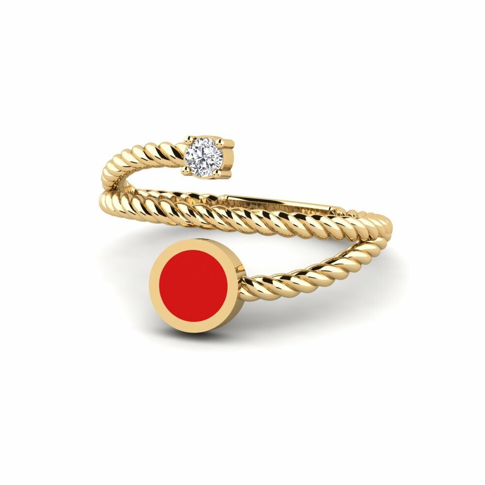 Diamant De Synthèse Bague Edmonton
