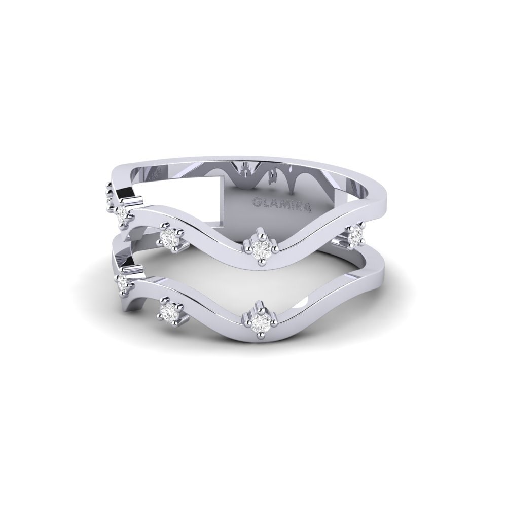 diamante-safira Anel Eguipment