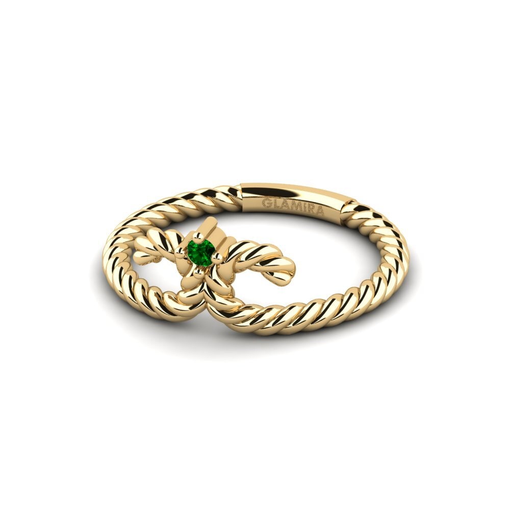 Zircônia Verde Anel Glenade