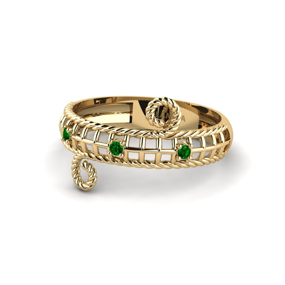 Zircônia Verde Anel Glenbeg