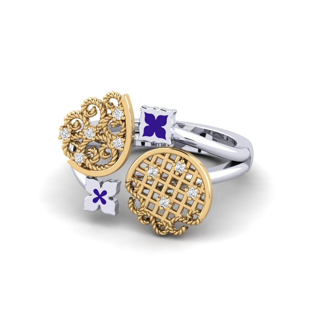 Saphir Blanc Bague Sequentially