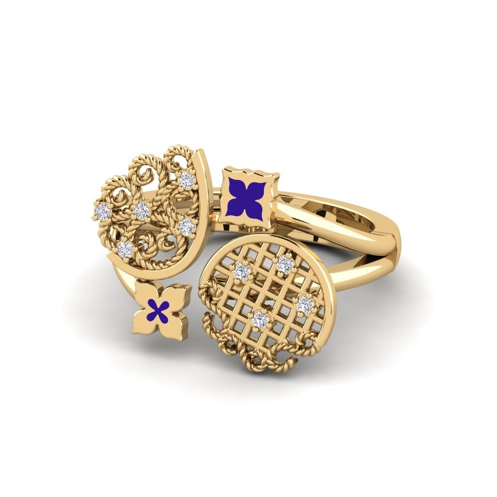 18ct Yellow Gold Ring Sequentially