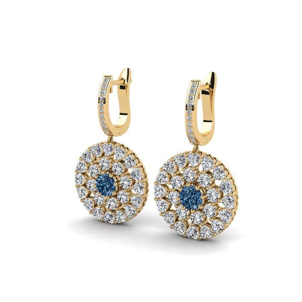Blue Diamond Women's Earring Ais