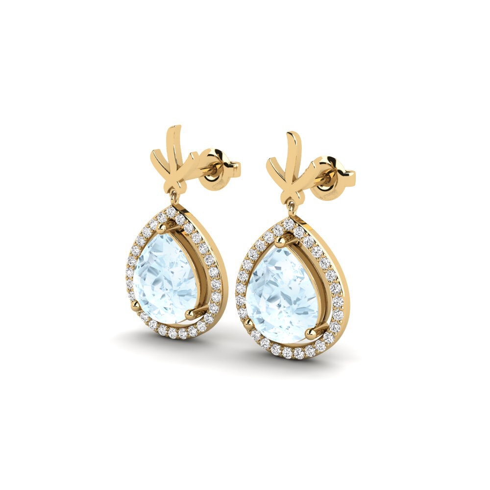 Aquamarine Women's Earring Atendo