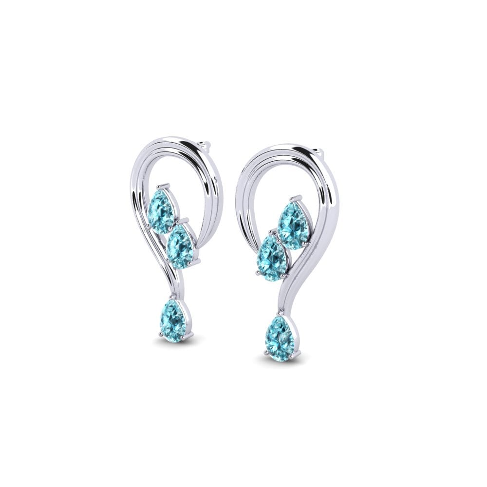 Blue Zircon Women's Earring Brothaigh