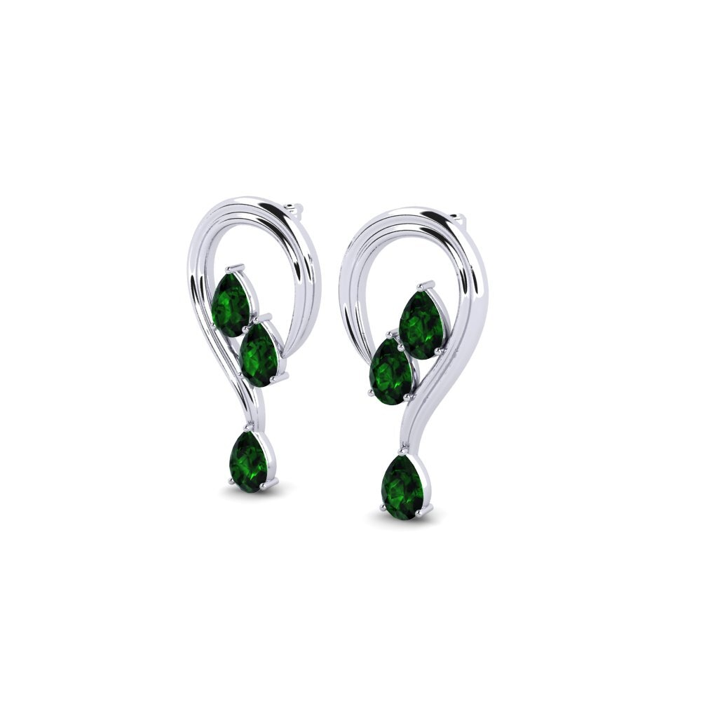 Green Tourmaline Women's Earring Brothaigh