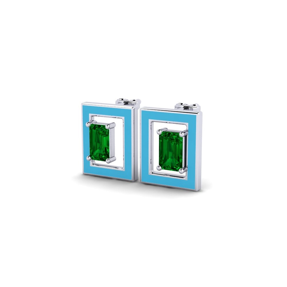 Circonita Verde Pendiente de mujer Cactuss