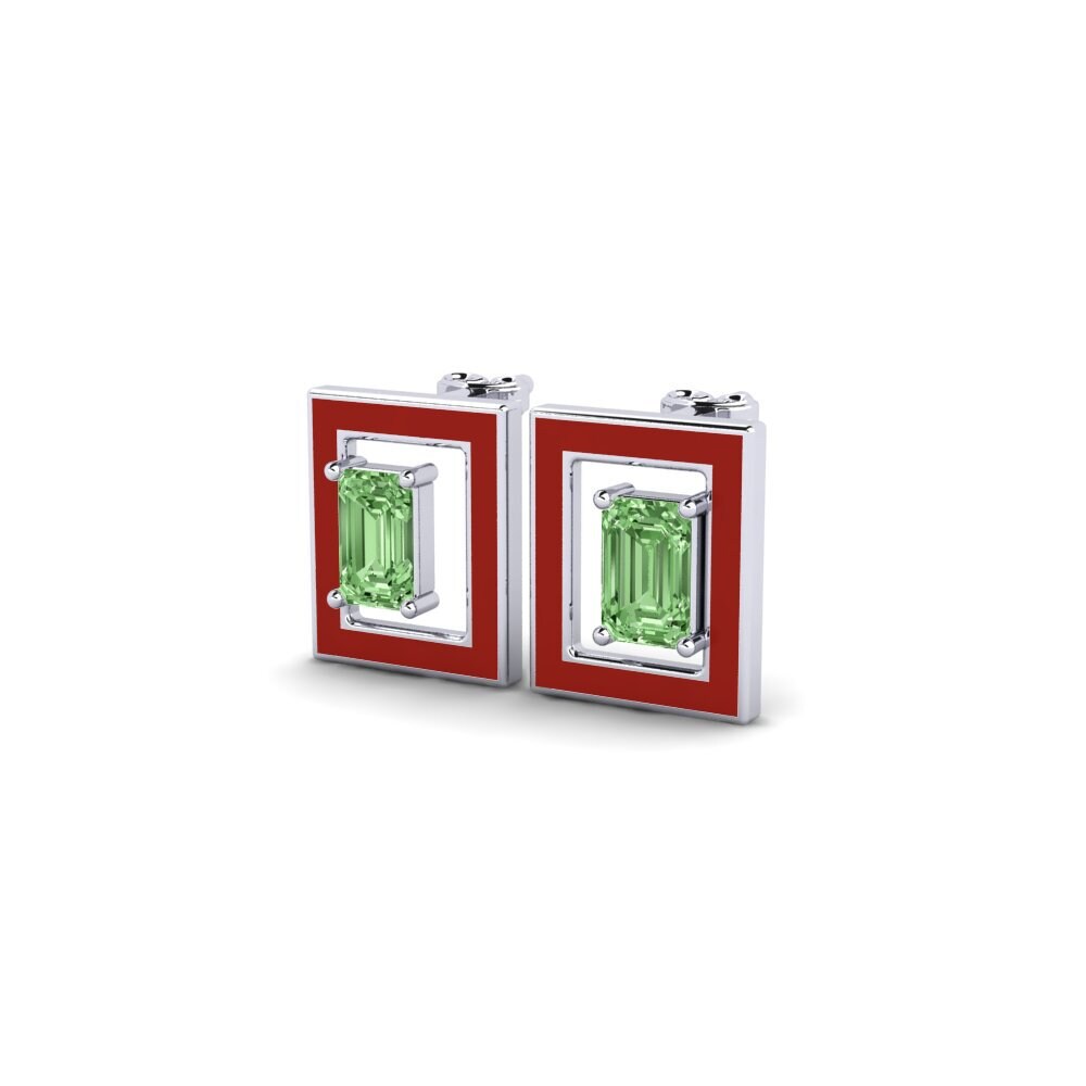 Diamante Verde Orecchino da donna Cactuss