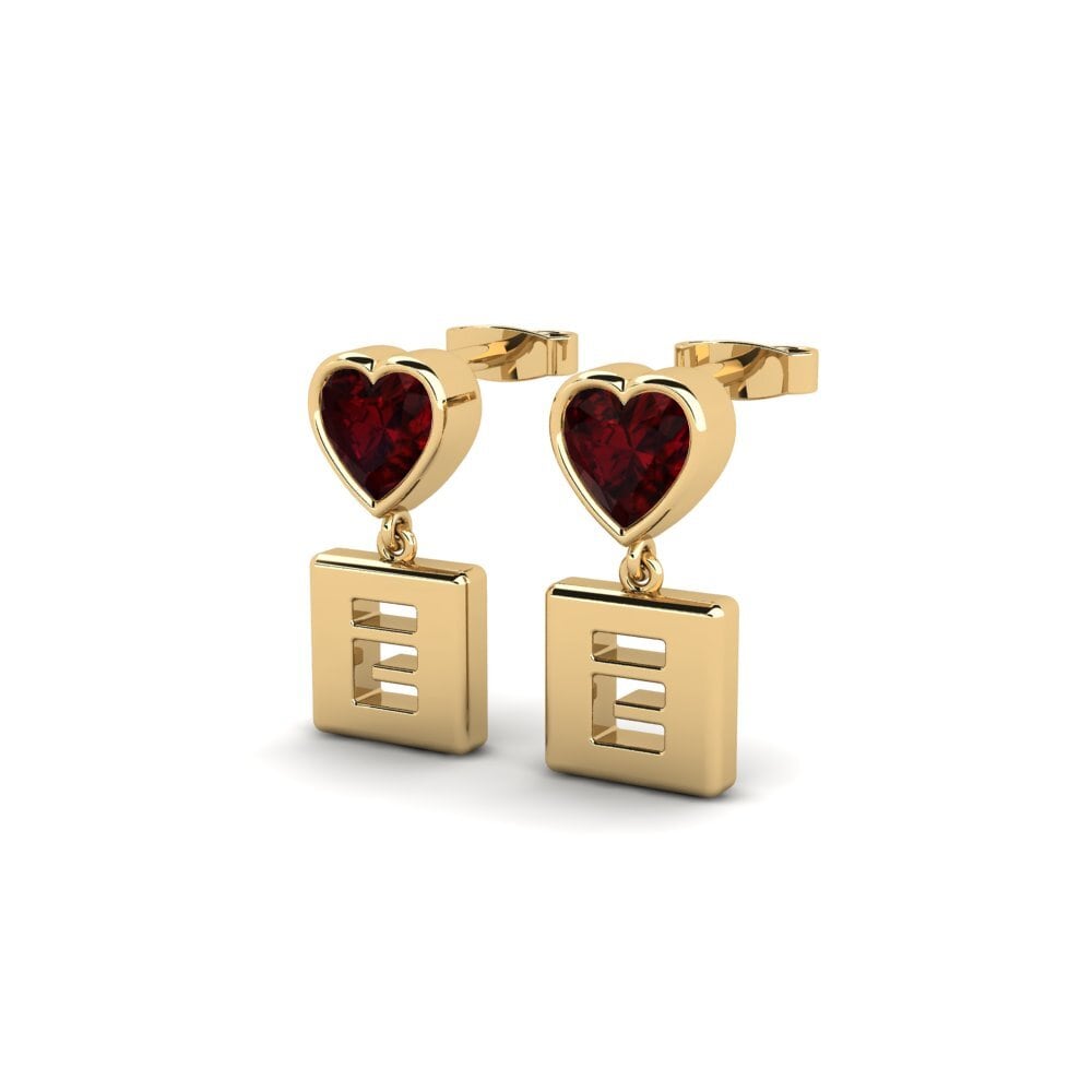 Garnet Women's Earring Camminare - E