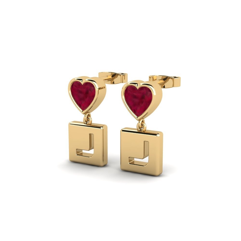 Ruby Women's Earring Camminare - J