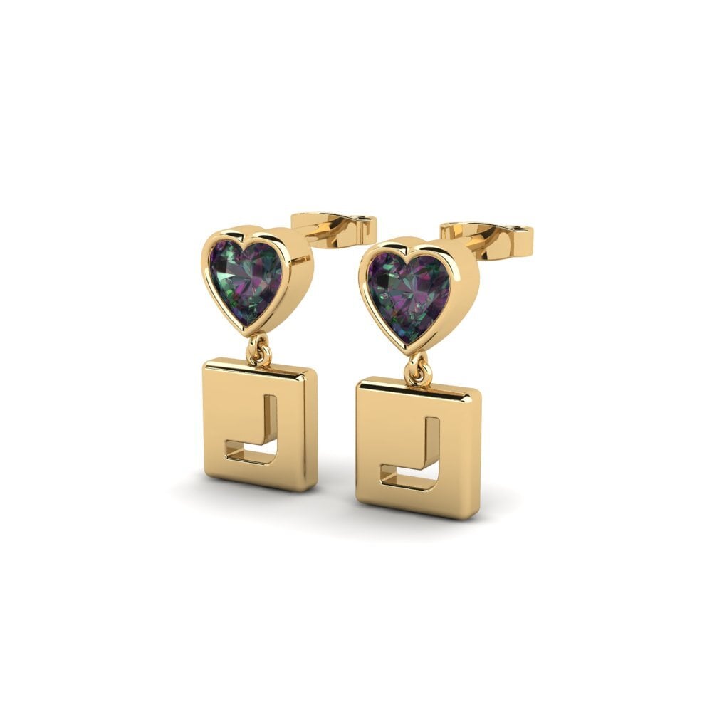 Mystic Topaz Women's Earring Camminare - J