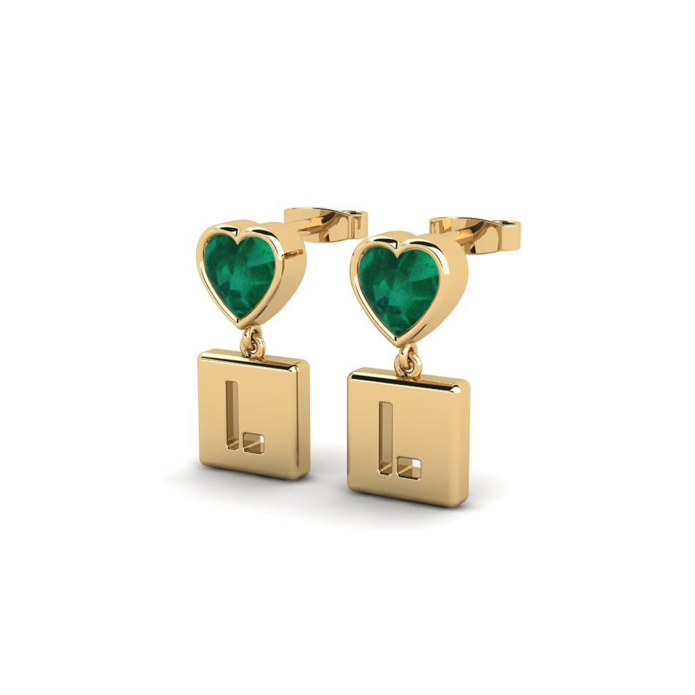 Emerald Women's Earring Camminare - L