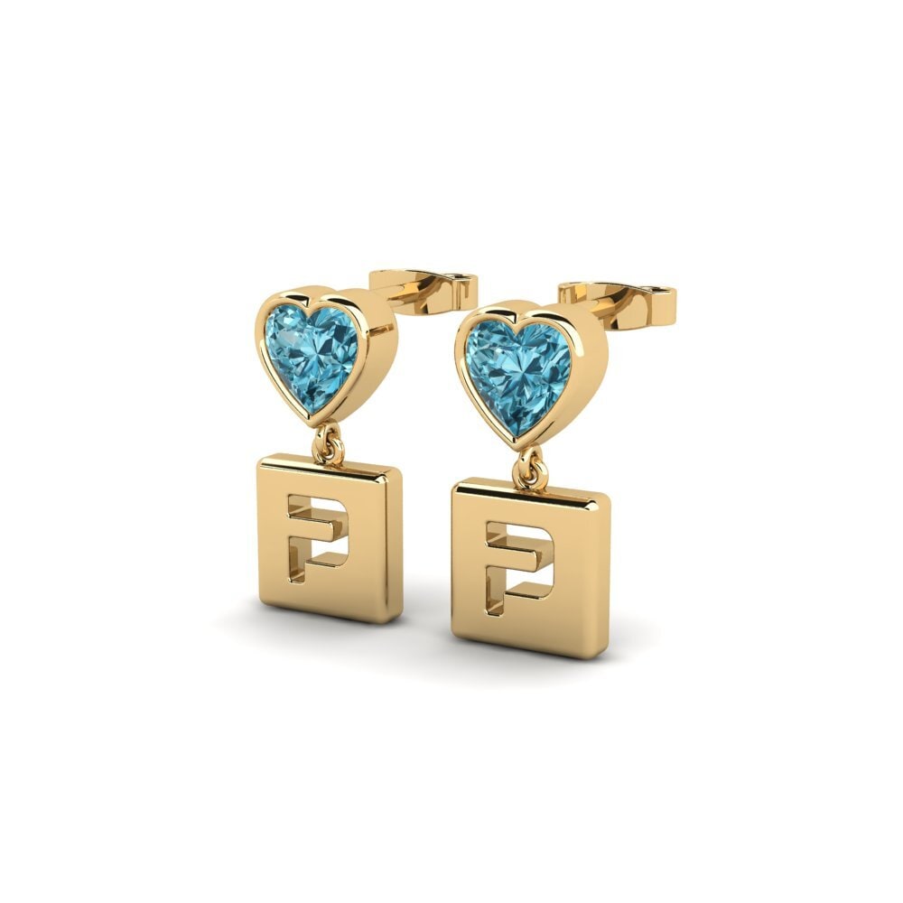 Blue Zircon Women's Earring Camminare - P