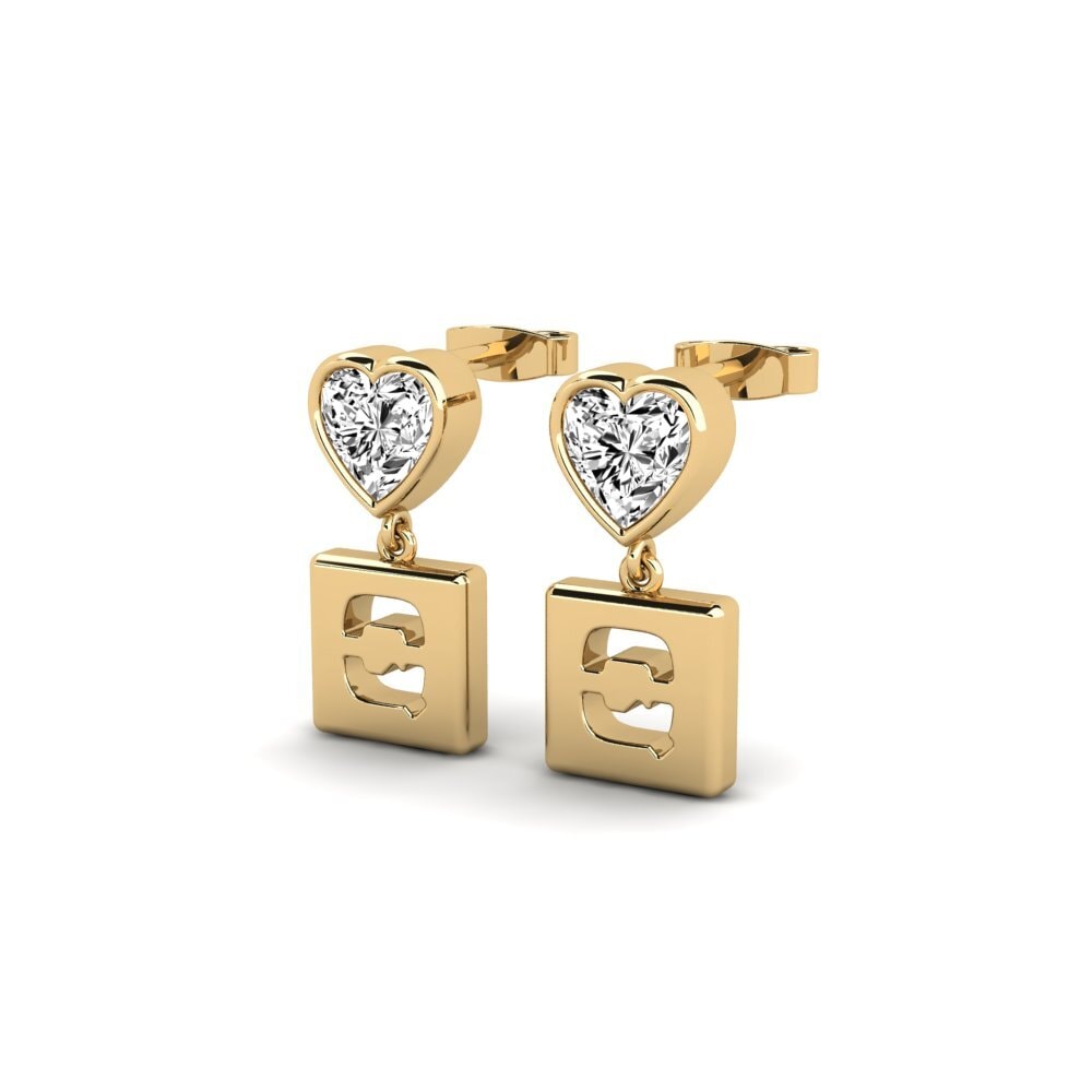 Moissanite Women's Earring Camminare - Q