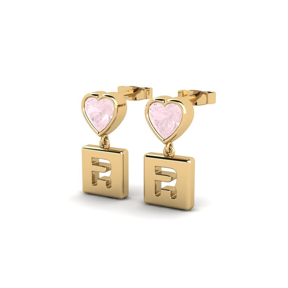 Rose Quartz Women's Earring Camminare - R