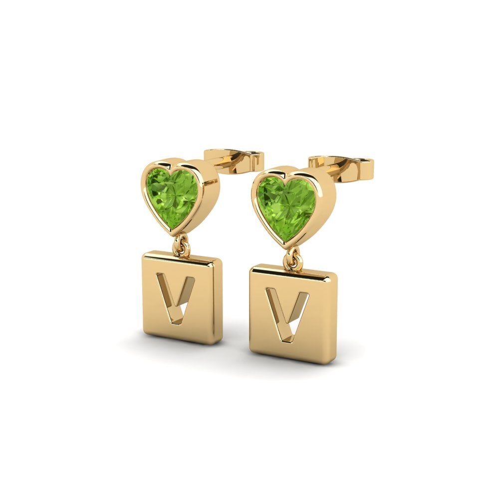 Peridot Women's Earring Camminare - V