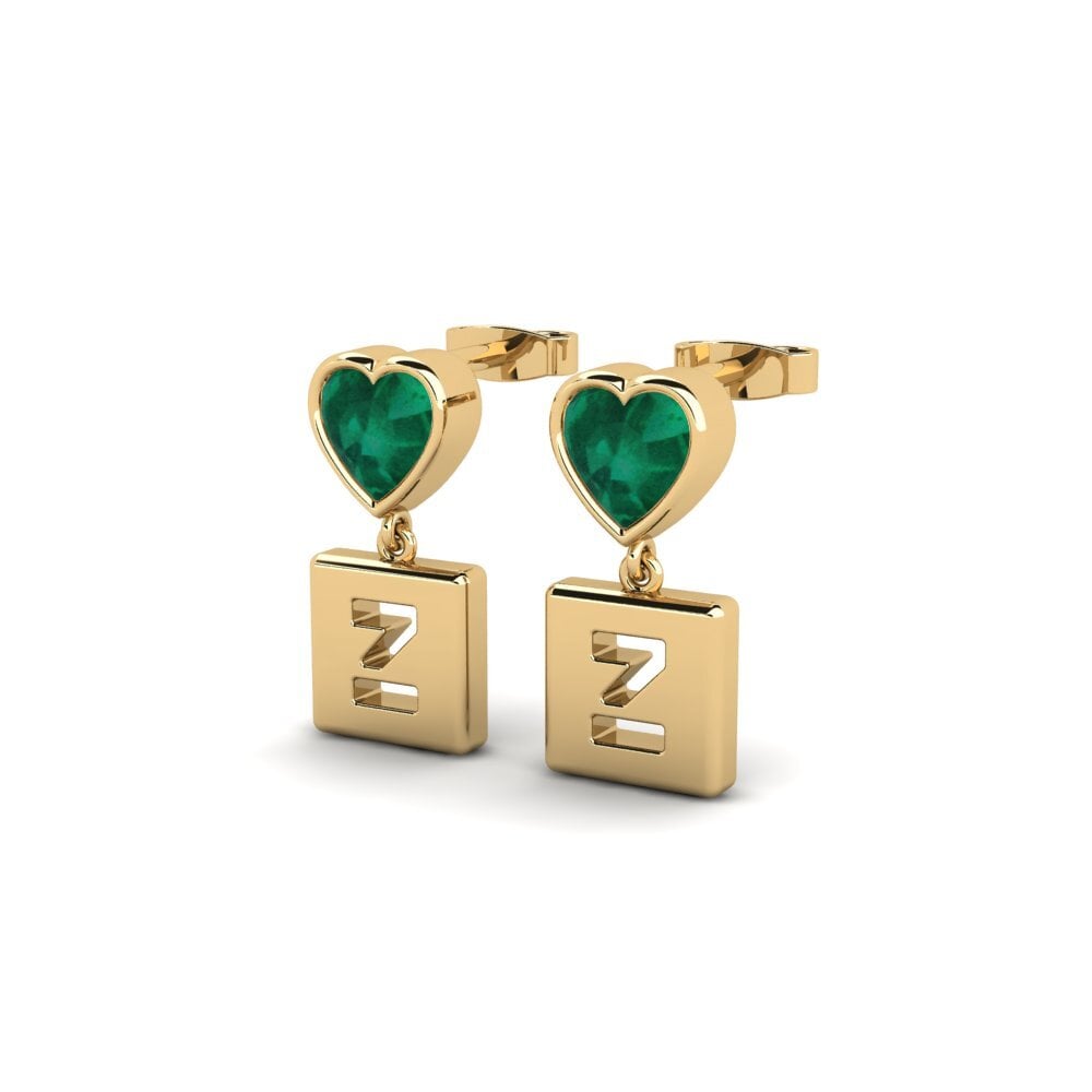 Emerald Women's Earring Camminare - Z
