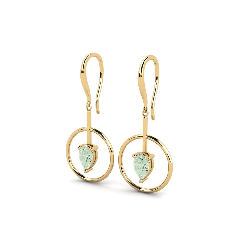 Green Amethyst Women's Earring Gotha