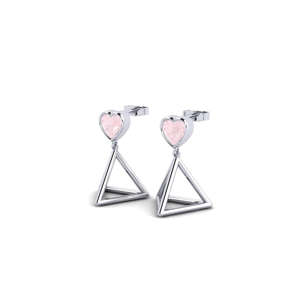Rose Quartz Women's Earring Locrissen