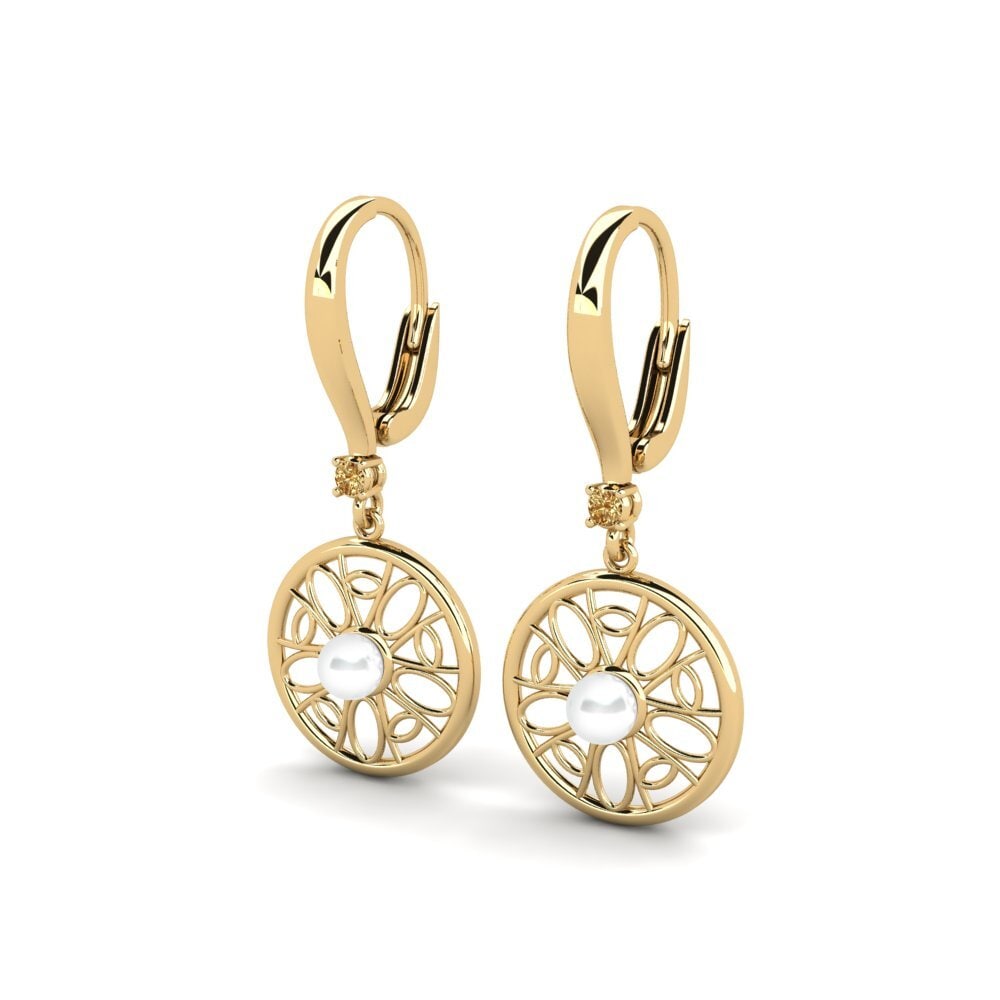 Brown Diamond Women's Earring Munamiyes