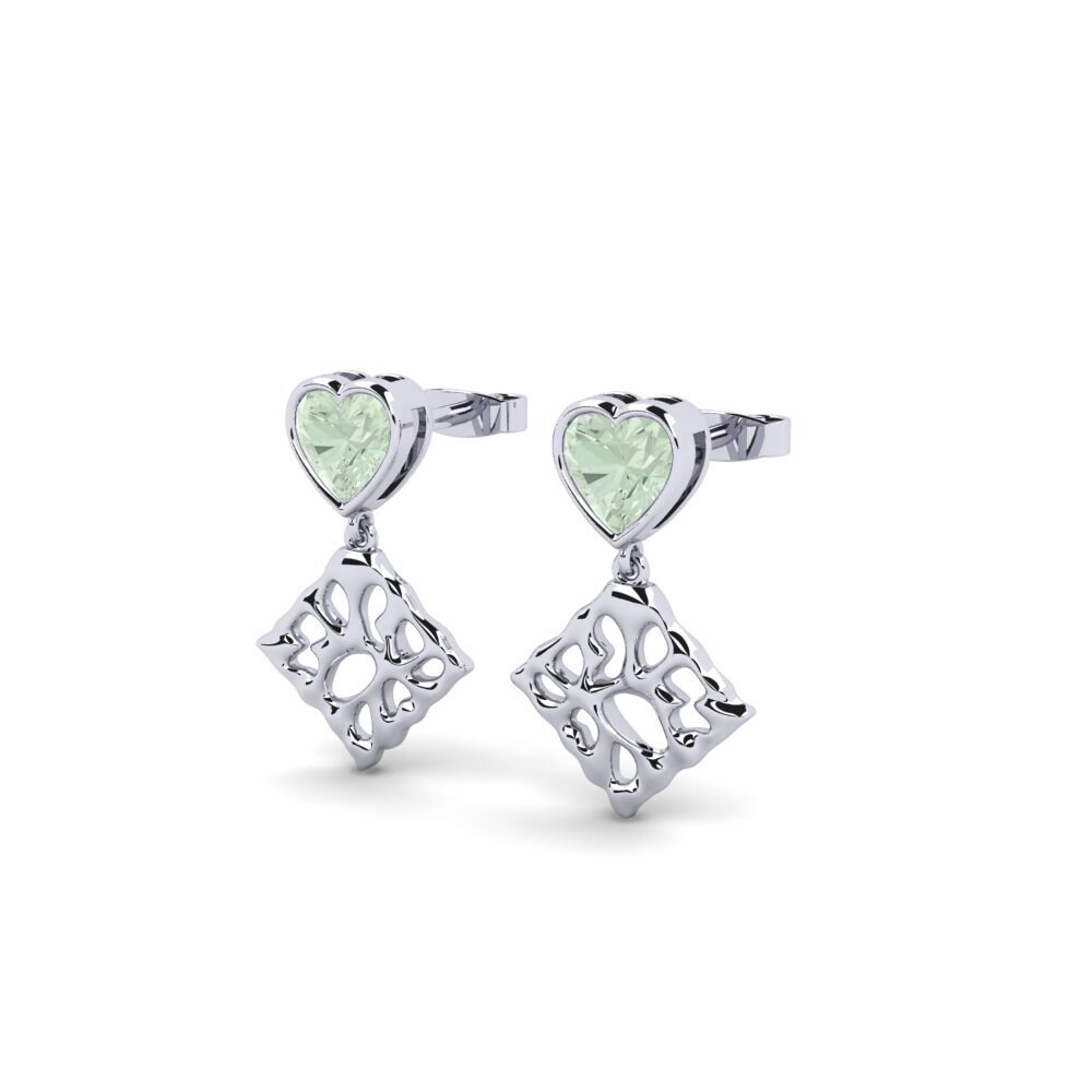 Green Amethyst Women's Earring Nongio