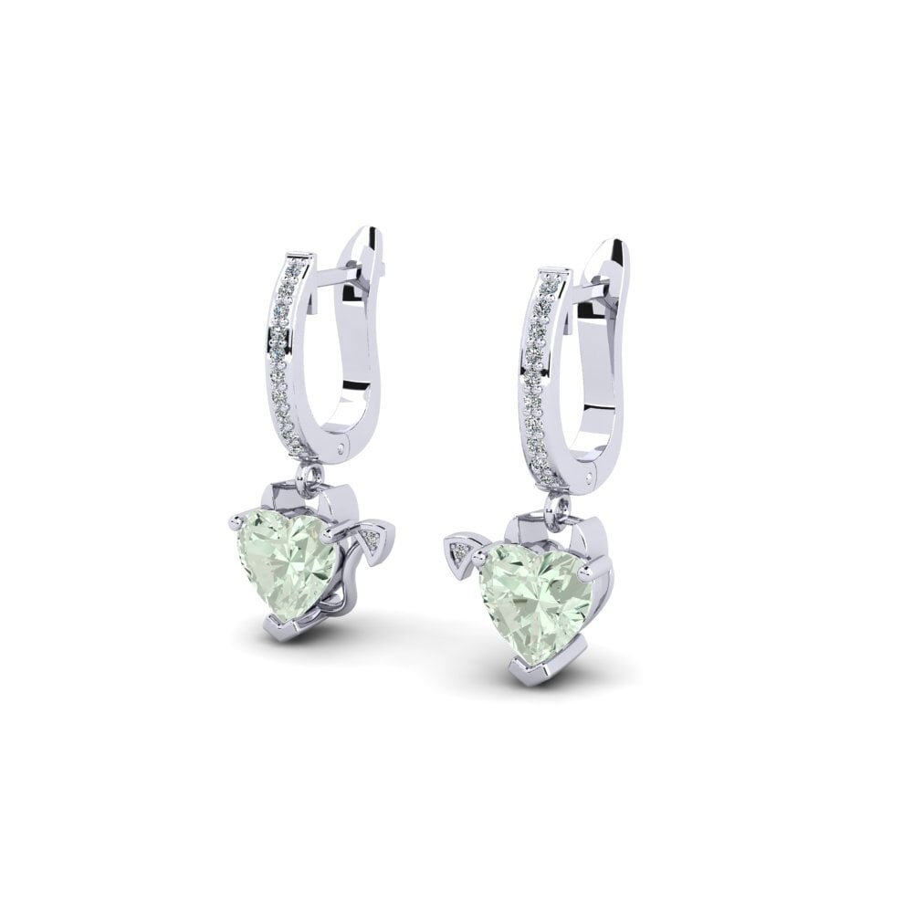 Green Amethyst Women's Earring Noxu