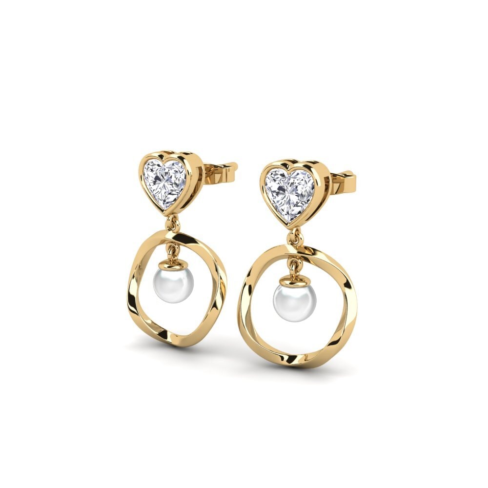 Diamante Pendiente de mujer Onutten