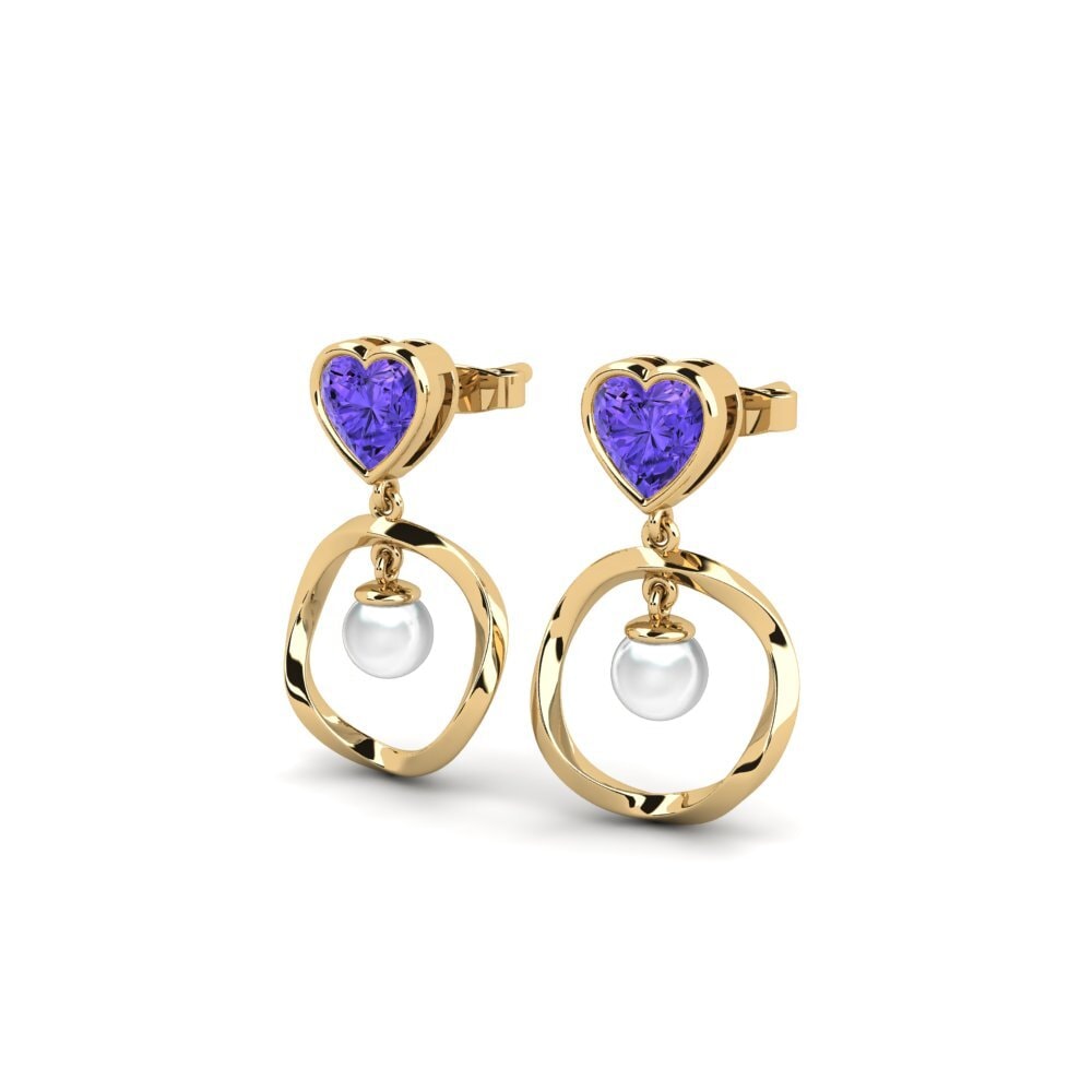 Tanzanite Women's Earring Onutten