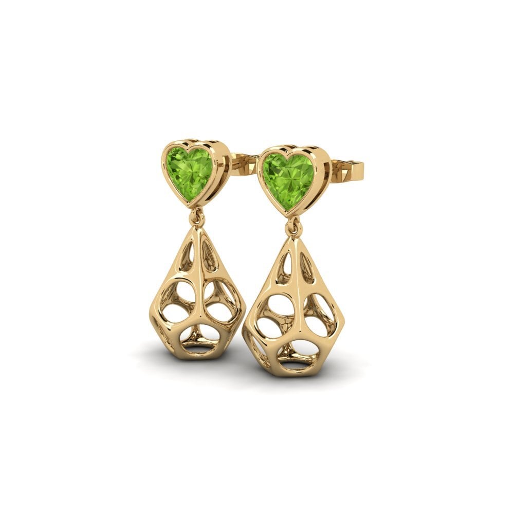 Peridot Women's Earring Reyodno