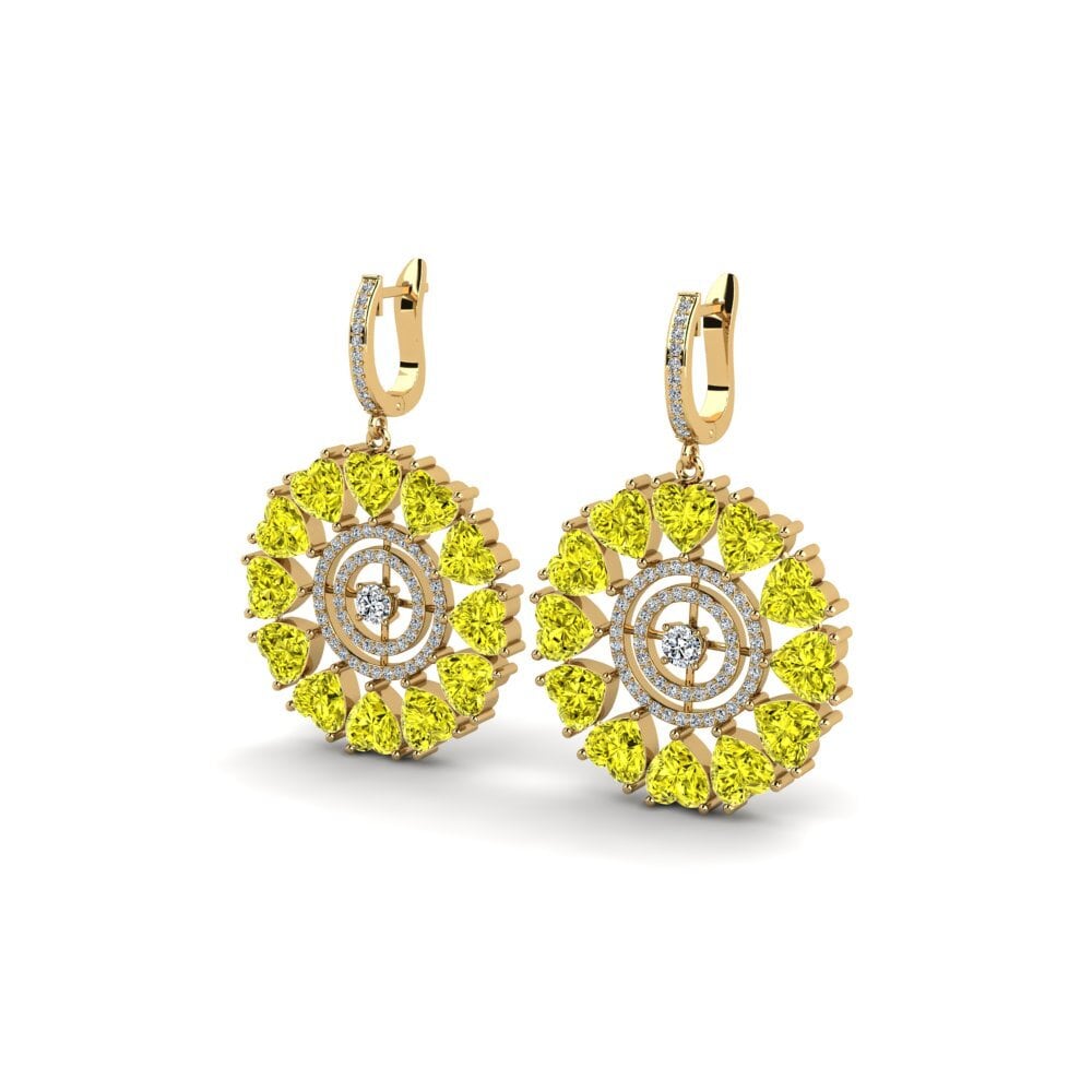 Yellow Diamond Women's Earring Sandsford