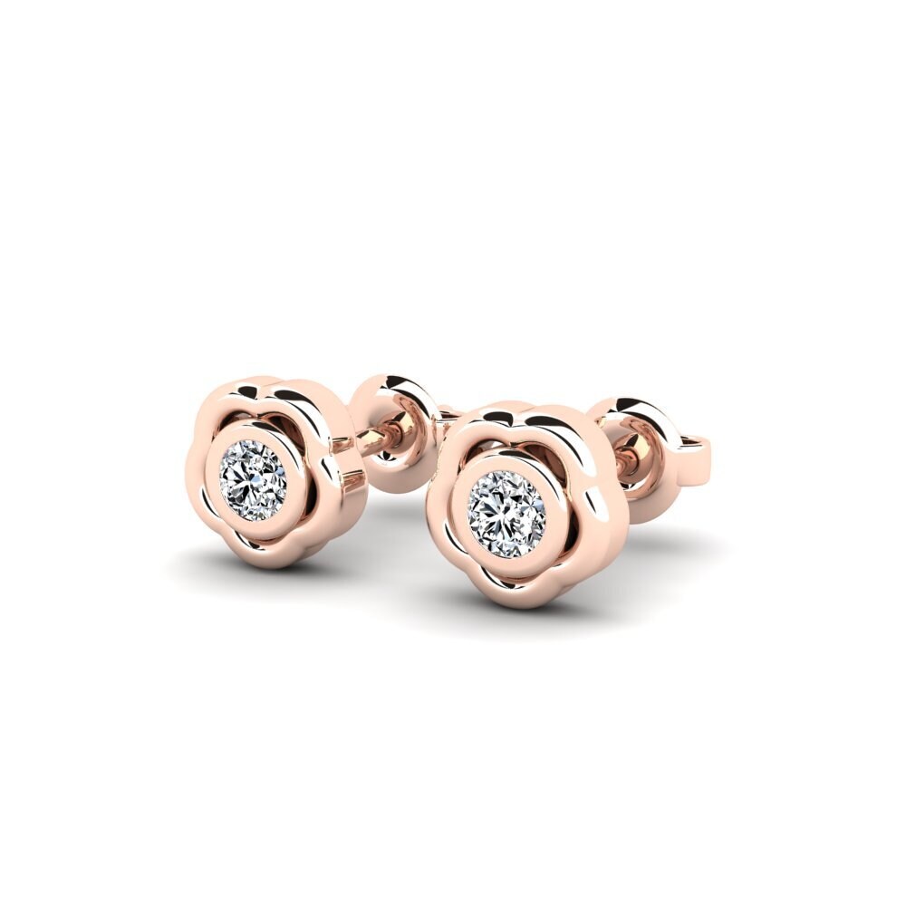 9k Oro Rosa Pendiente para Niño Anes