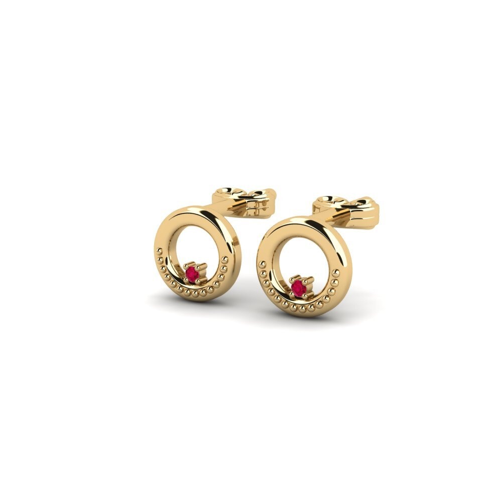 Ruby Kid's Earring Sacre
