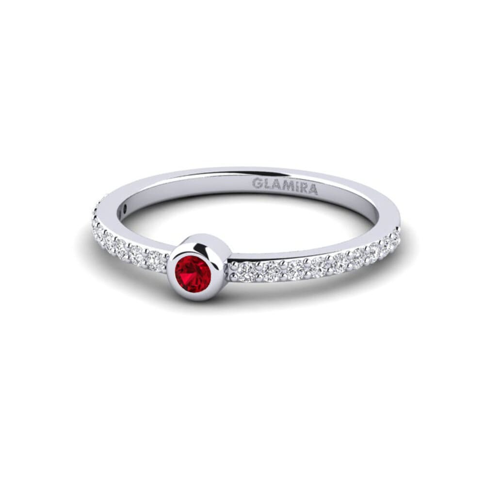Circonita Roja Anillo de compromiso Vranje