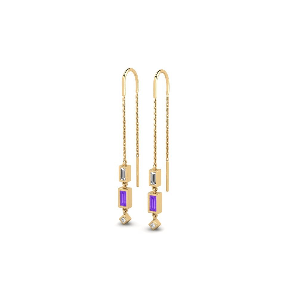 Amethyst Women's Earring Gusau