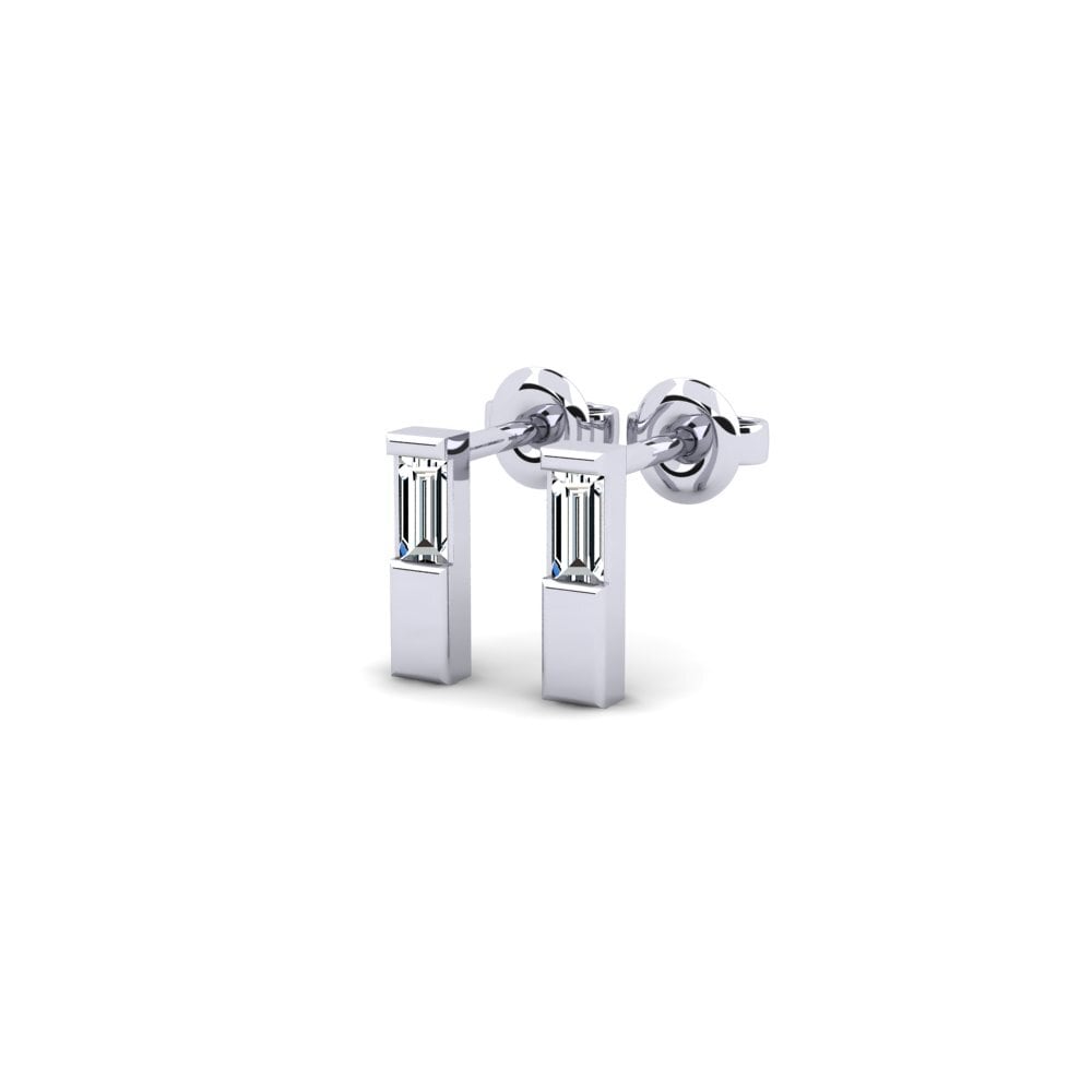 Zirconia Women's Earring Hunkalove - A
