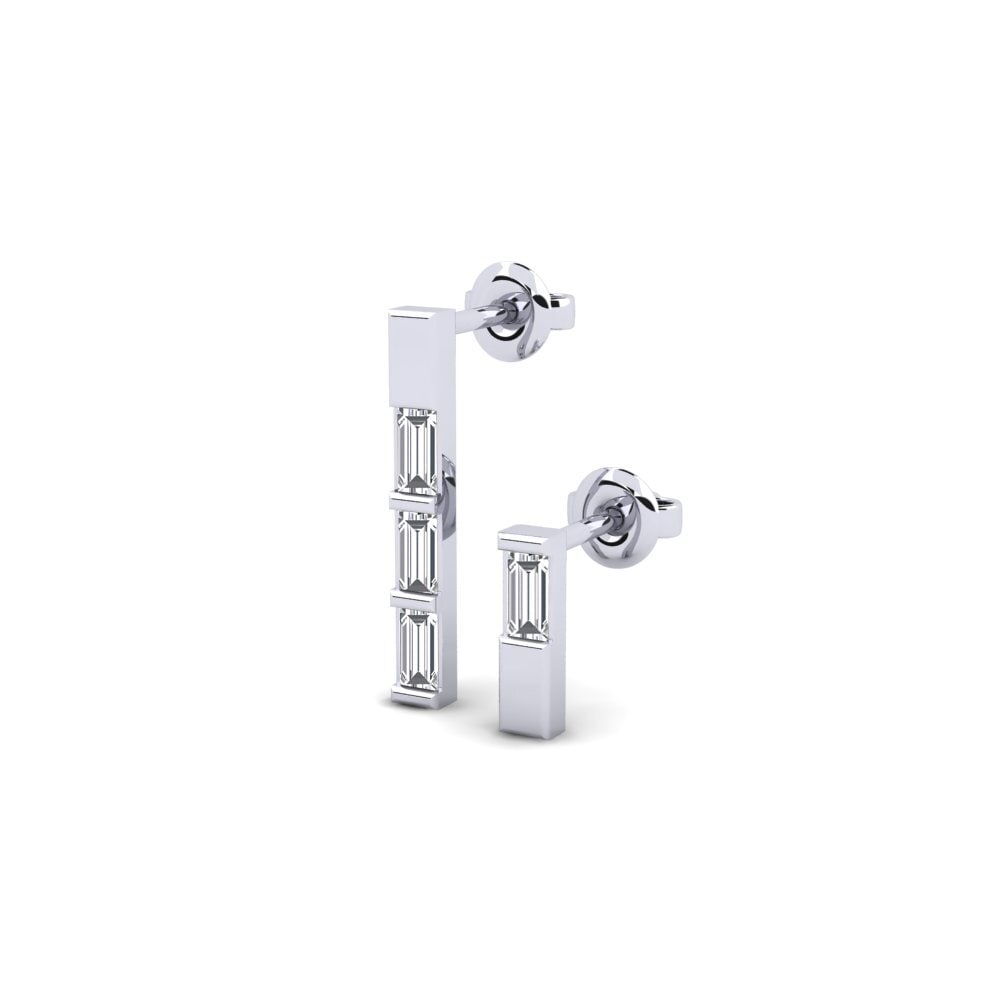 Diamante Pendiente de mujer Hunkalove - SET