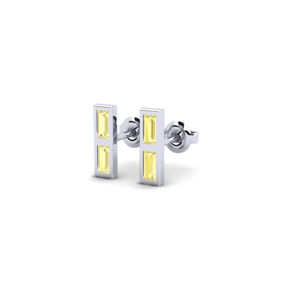 Yellow Sapphire Women's Earring Khahla