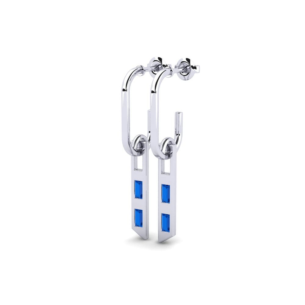 sapphire-zirconia Women's ต่างหู Kontantman