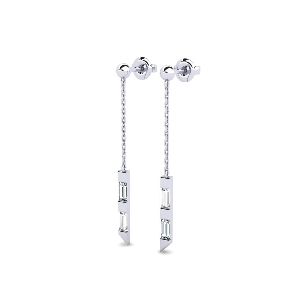Zirconia Women's Earring Lignes
