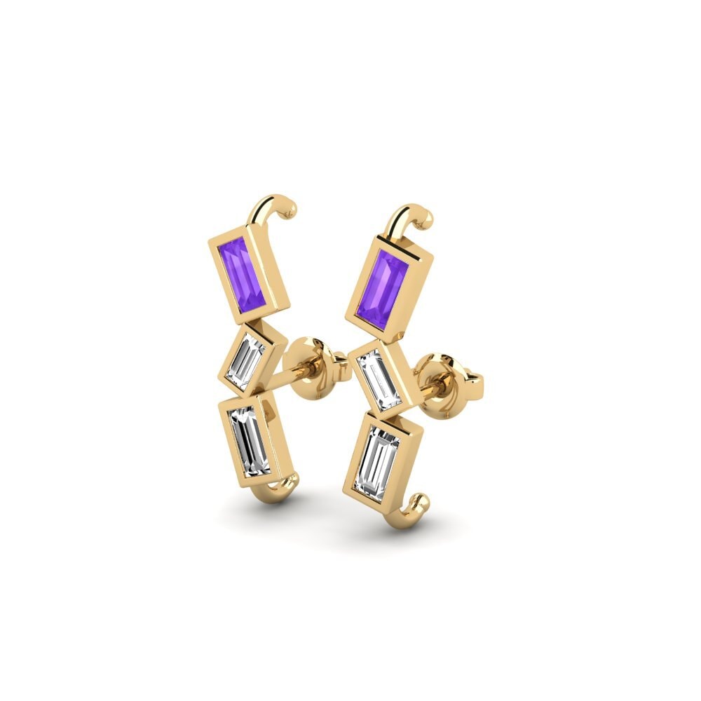 Amethyst Women's Earring Marsaskala
